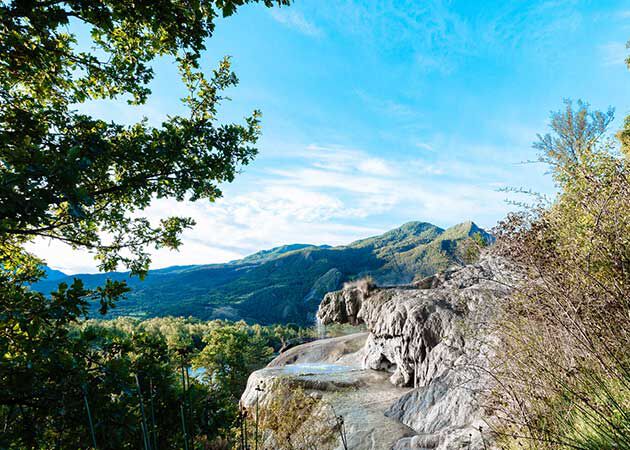 Picturesque view of the Reotier Springs